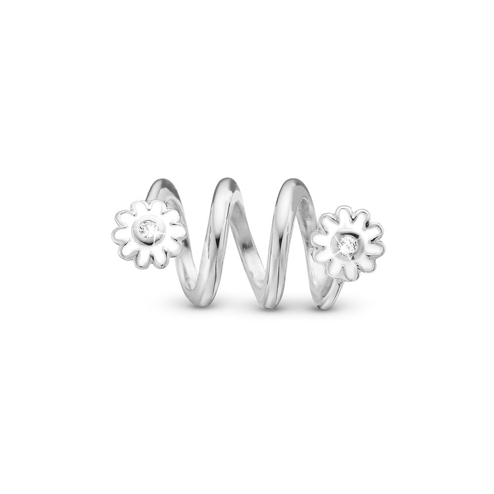 Christina Jewelery White Marguerite Dancing Charm