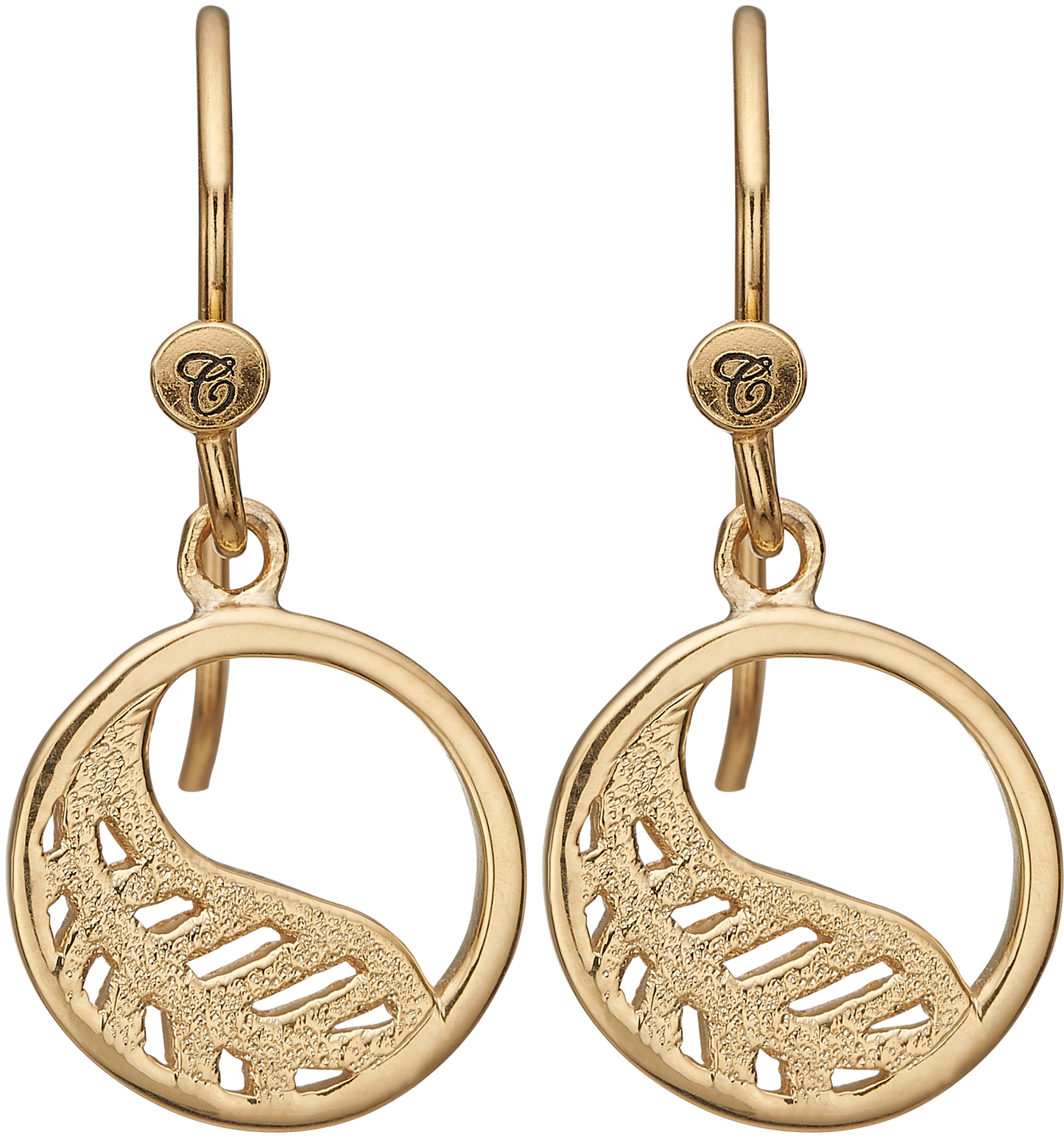 Christina Jewelry ørehænger Leaf
