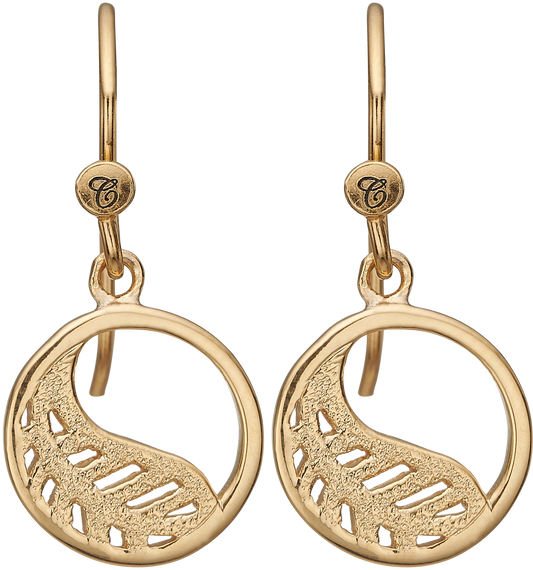 Christina Jewelry ørehænger Leaf