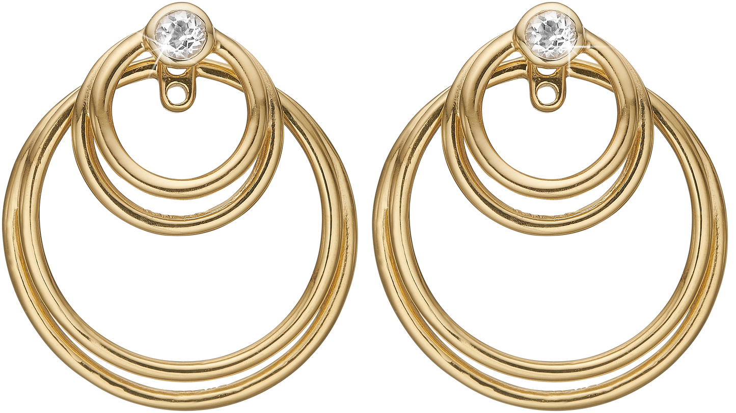 Christina Jewelry ørehænger Circles Of Joy