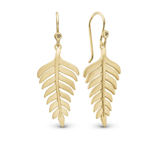 Christina Jewelry Fern Leaf ørehænger