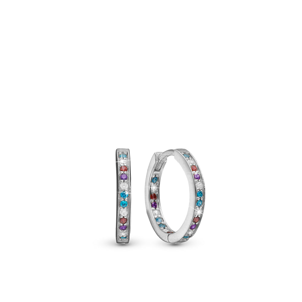 Christina jewelry Colorful creoler