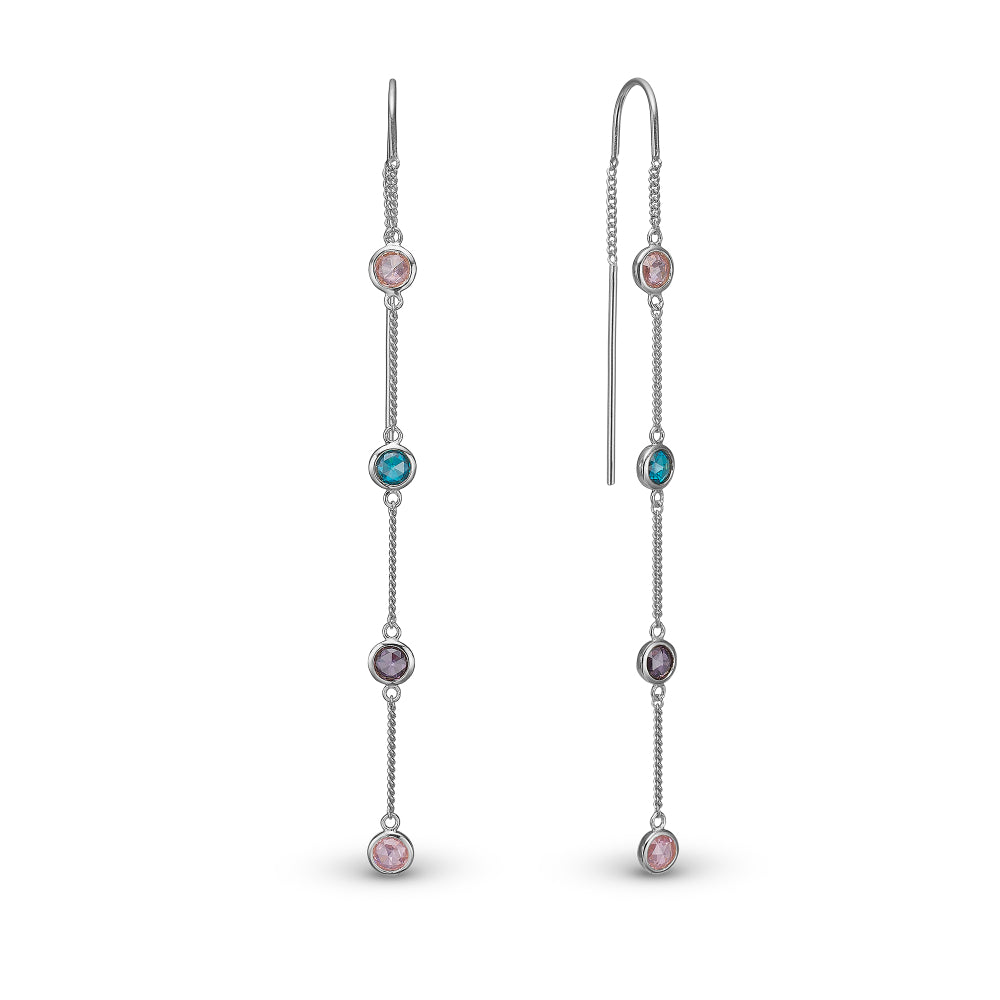Christina Jewelry Colorful Champagne ørehænger