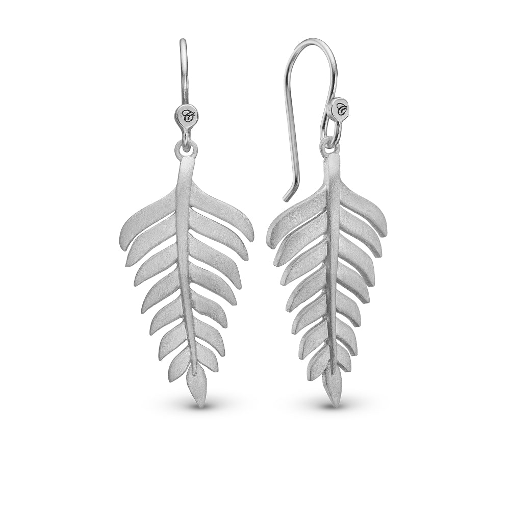 Christina Jewelry Fern Leaf ørehænger