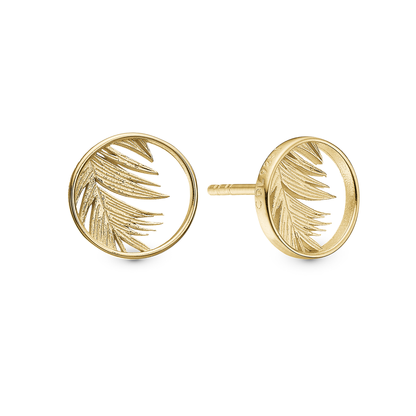 Christina Jewelry palm leaves ørestikker 671-G101