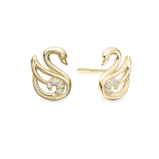 Christina Jewelry swan ørestikker 671-G97