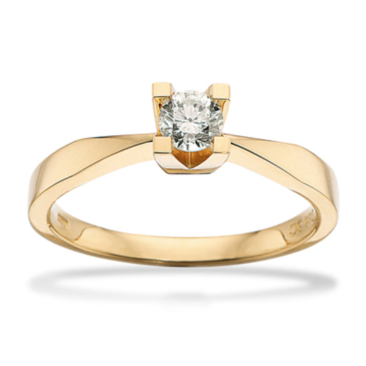 14kt Kleopatra ring 0,25