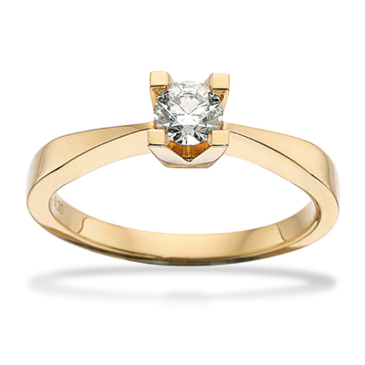 14kt Kleopatra ring 0,30