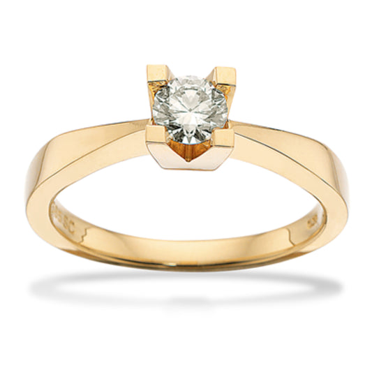 14kt Kleopatra ring 0,35