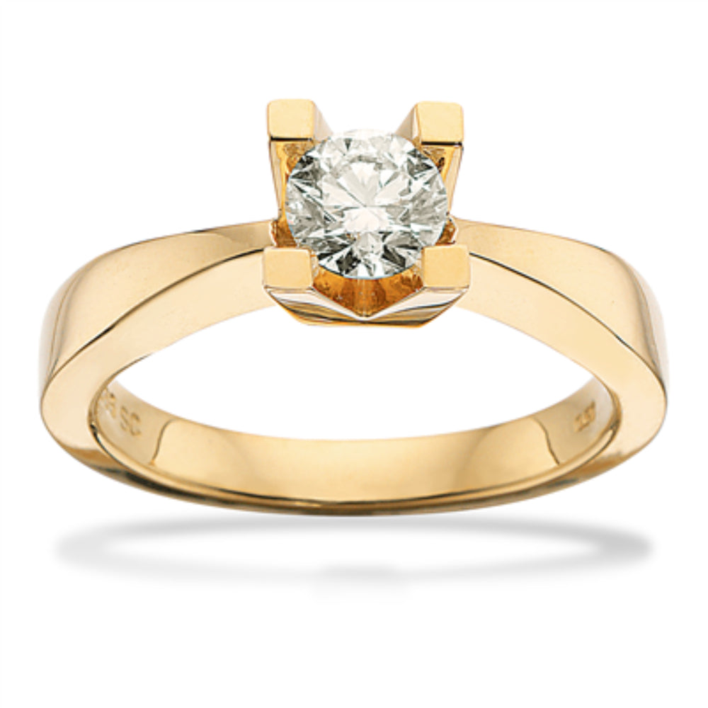 14kt Kleopatra ring 0,50