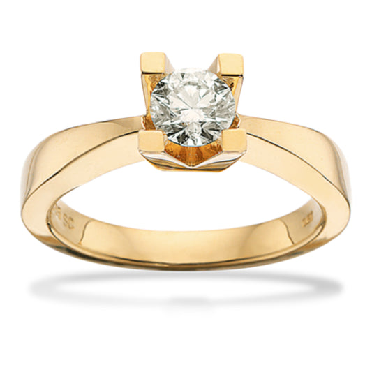 14kt Kleopatra ring 0,50