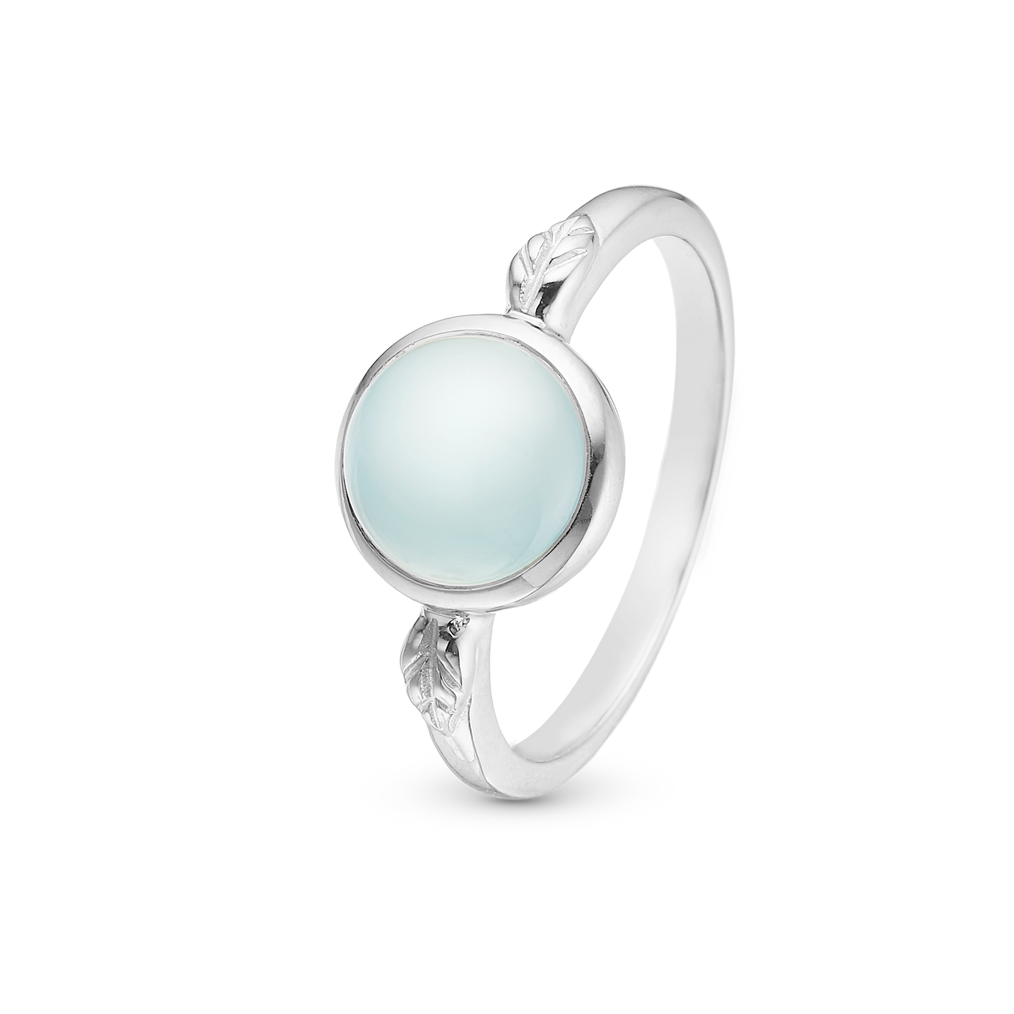 Christina Jewelry ring Blue Chalcedony