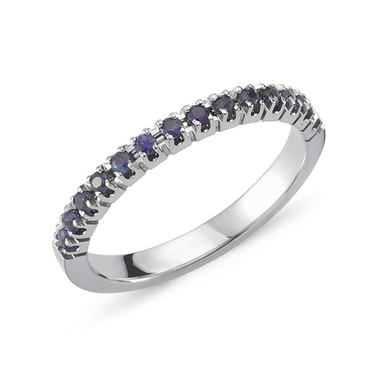 Nuran Pera Ring Med Safir