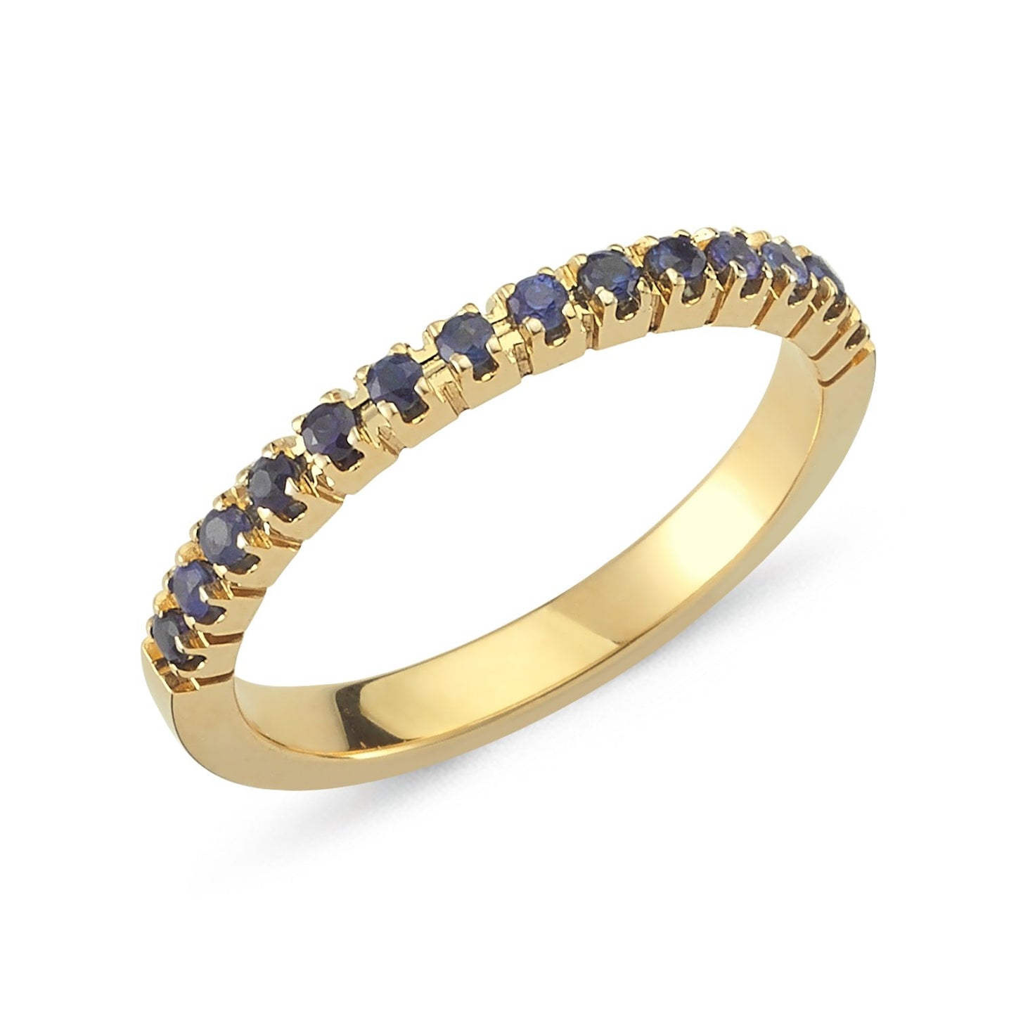 Nuran Pera Ring Med Safir