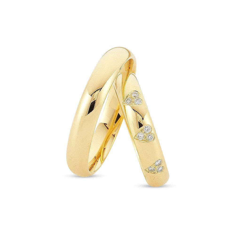 Nuran Vielses ringe A3279 9x0,01ct, 14kt Rødguld (pris fra 7.625,00,- pr. stk.)