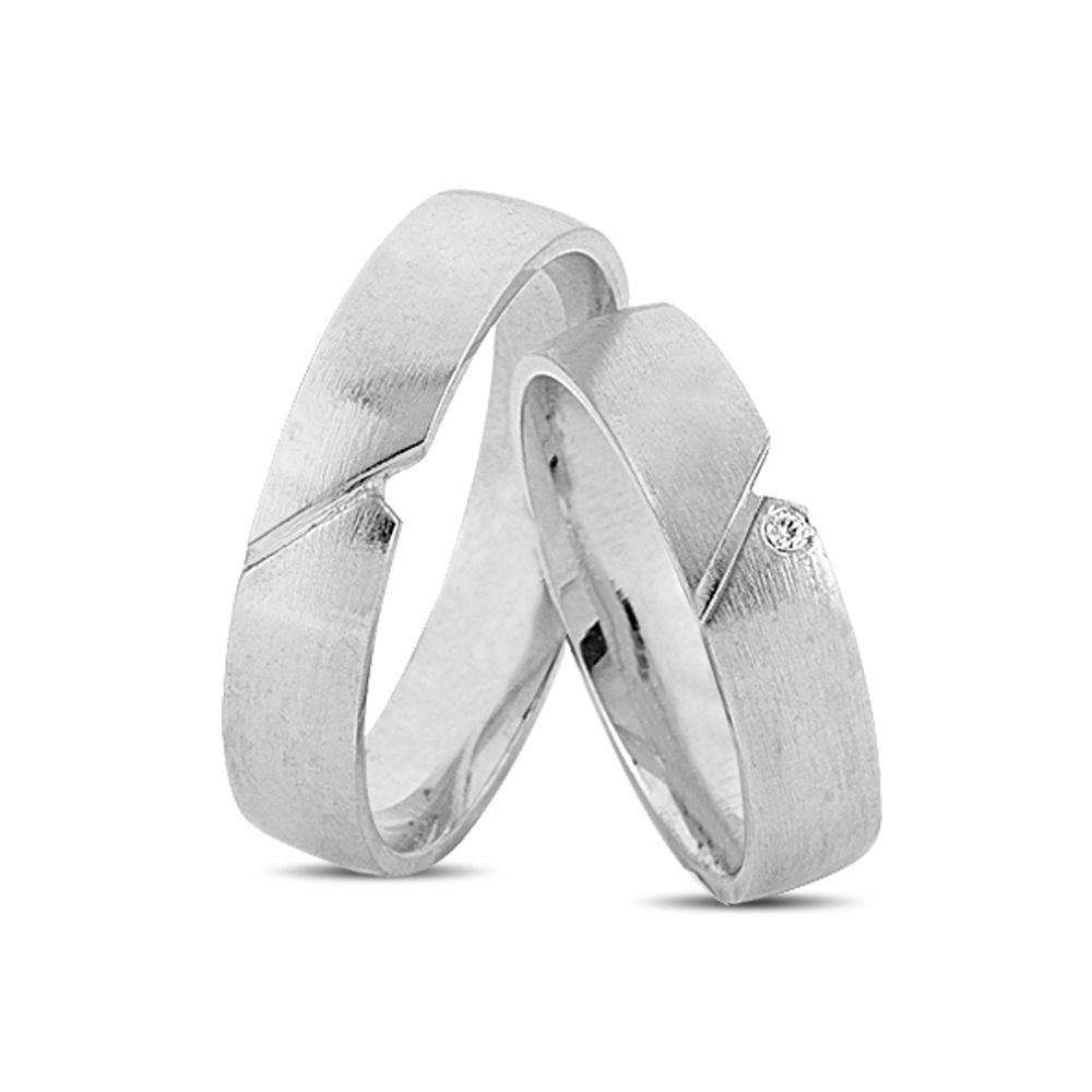 Nuran Vielses ringe A3428-S 1x0,01ct, Sølv (pris fra 1.400,- pr. stk.)