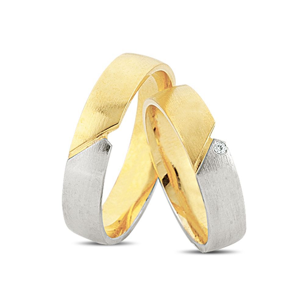 Nuran Vielses ringe A3428 1x0,01ct, 14kt. (pris fra 12.175,00,- pr. stk.)