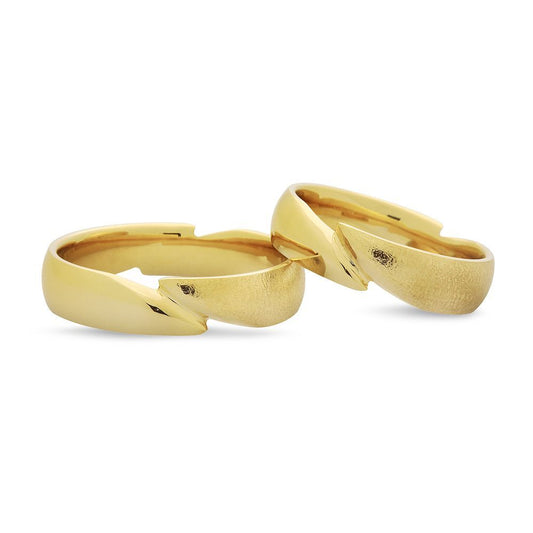 Nuran Vielses ringe A3438 14kt Rødguld (pris fra 10.600,00,- pr. stk.)