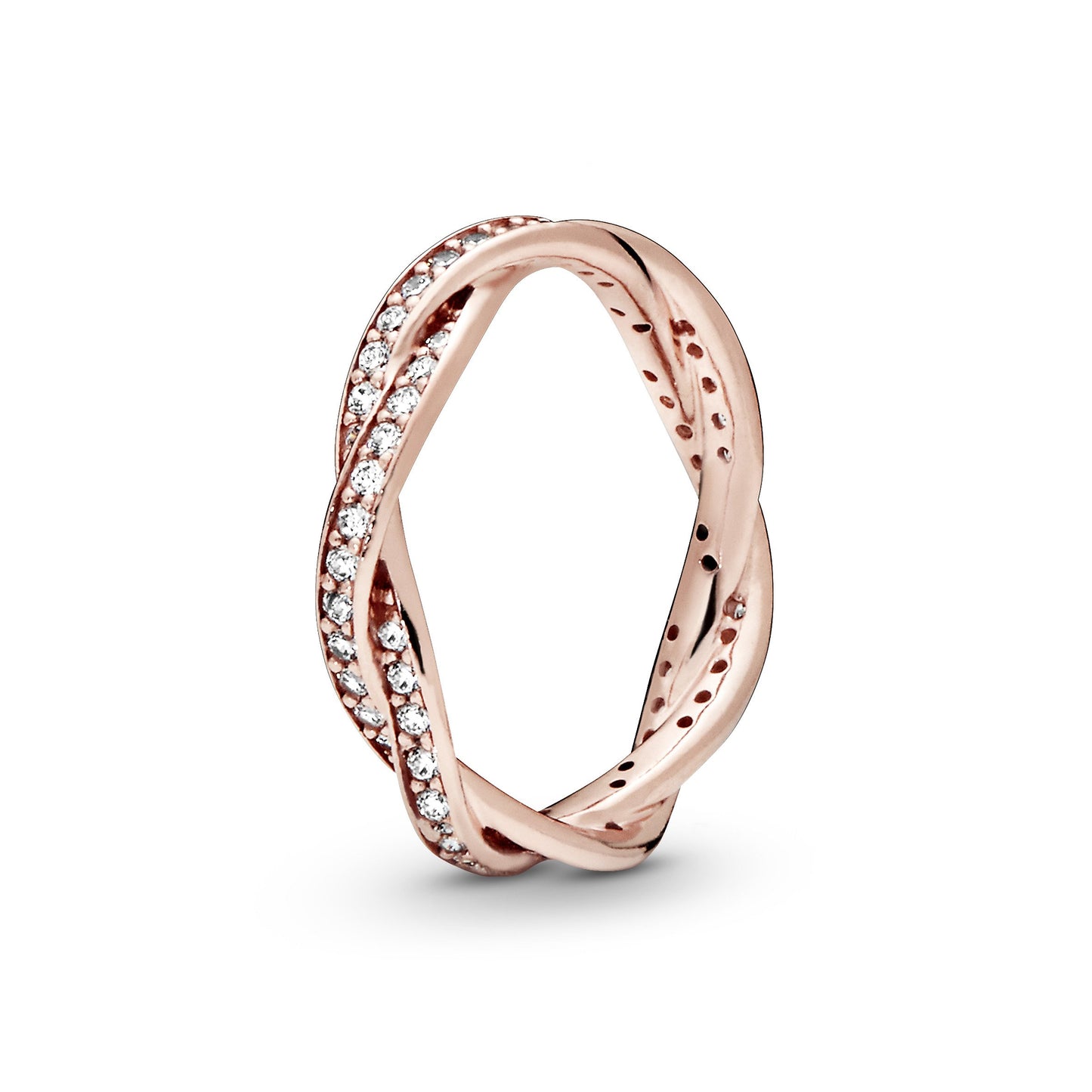 Pandora Twisted Lines Ring