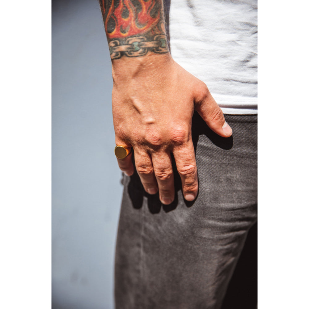 Ix Studios Oval Signet ring