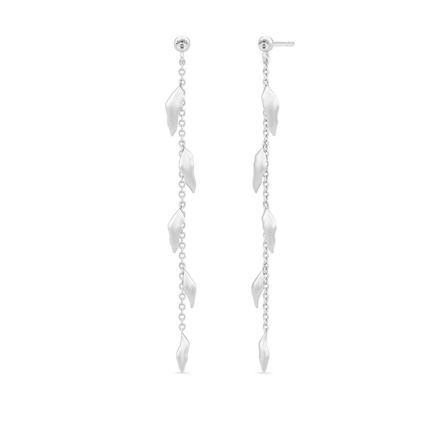 Julie Sandlau Tree of Life Chain Earrings