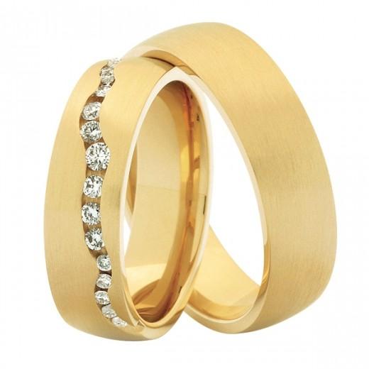 Nuran Vielses ringe A3416 14kt Rødguld (pris fra 17.025,00,- pr. stk.)