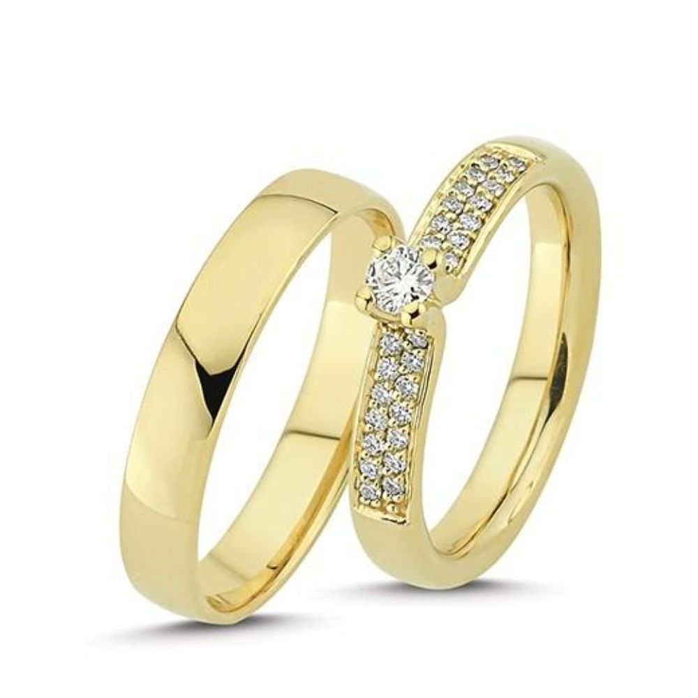 Nuran Vielses ringe A4086 14kt Rødguld (pris fra 7.275,00,- pr. stk.)