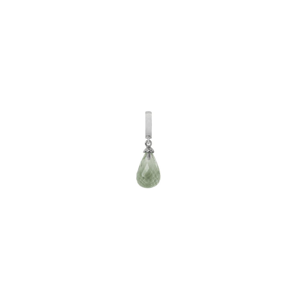Christina Collect Silver Green Amethyst Drop