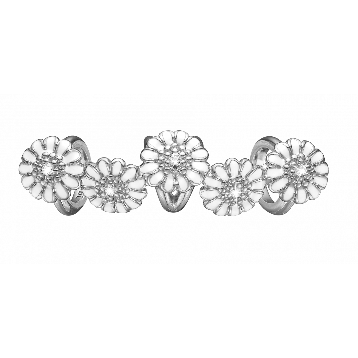 Christina Jewelery White Marguerite Quintet
