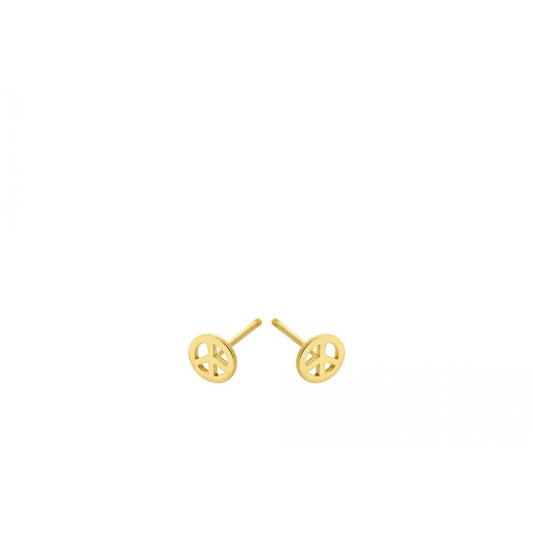 Pernille Corydon Forgyldt ørestikker Peace