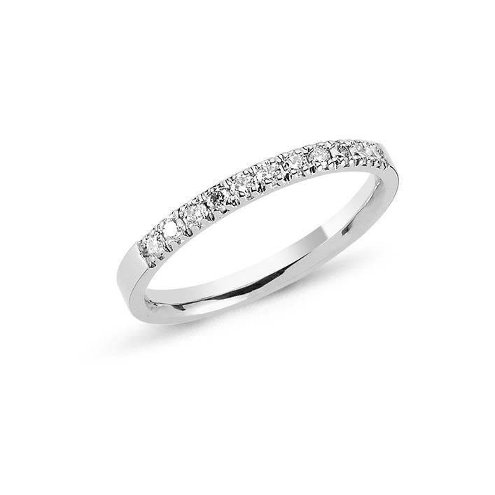 Nuran 14 kt. Alliance ring 0,15 ct.