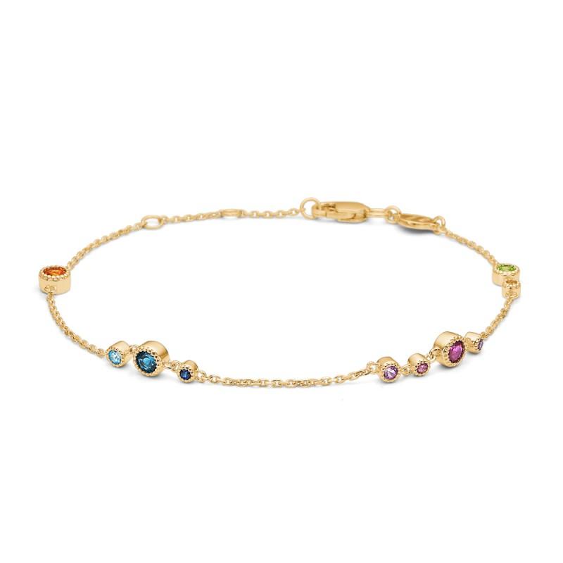 Mads Z Luxury Rainbow armbånd