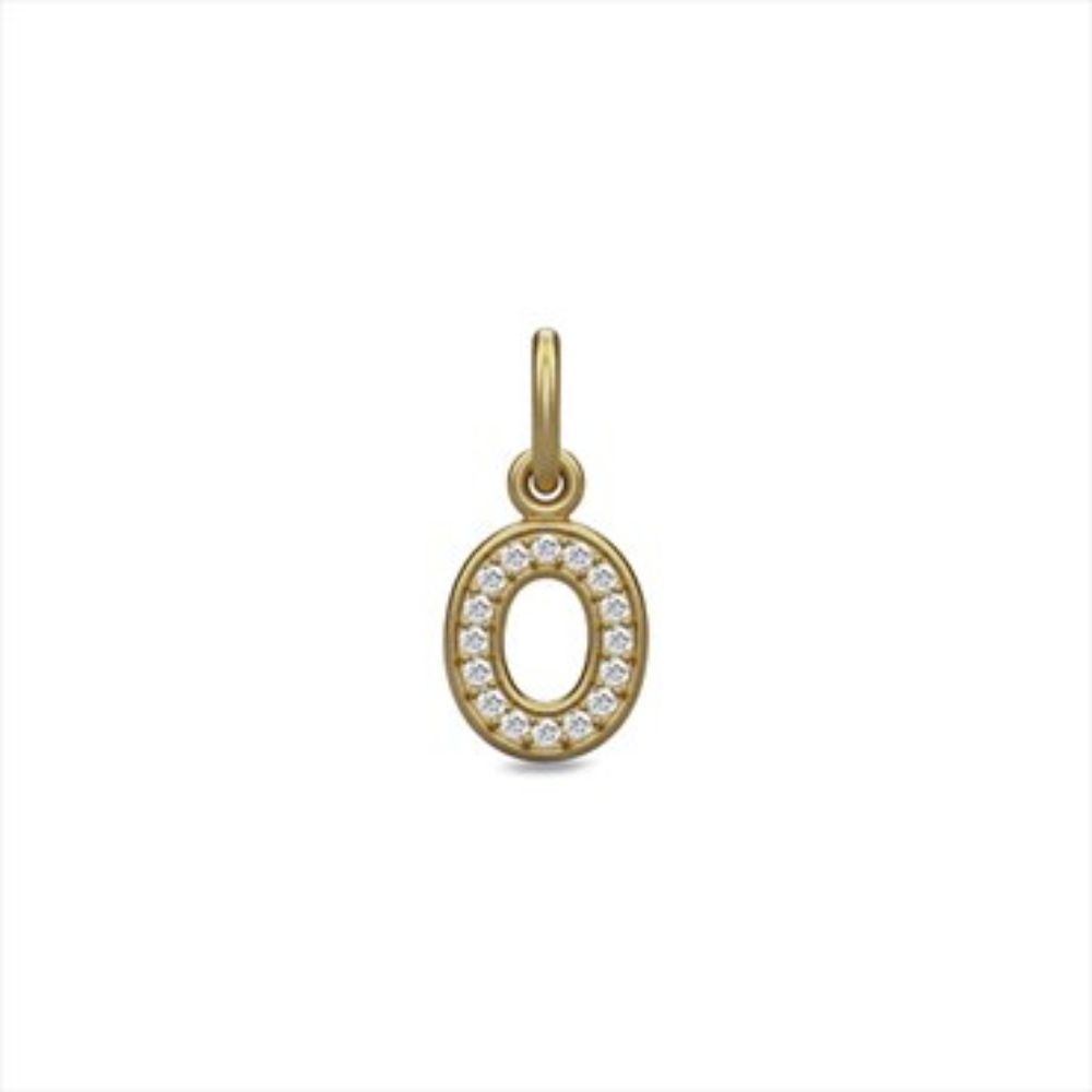 Outlet Julie Sandlau ID pendant - forgyldte tal