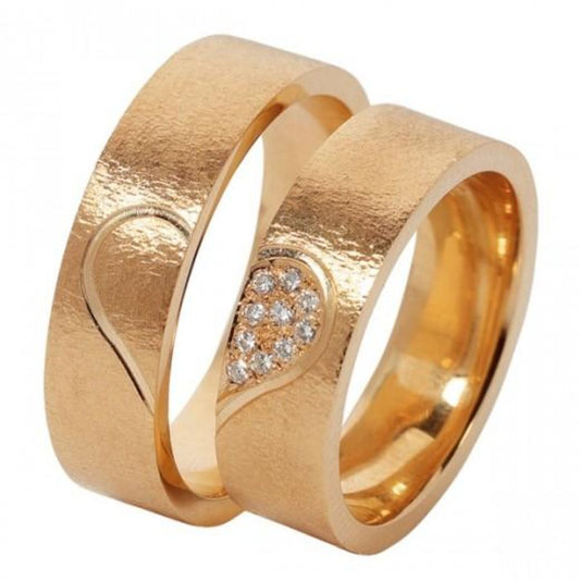Nuran Vielses ringe R3217 14kt Rosaguld ((pris fra 16.950,00,- pr. stk.)