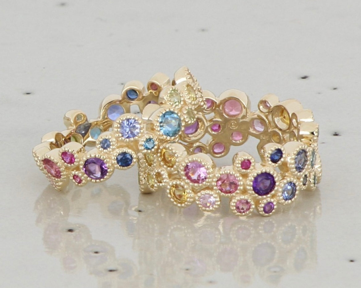 Ringe med sten