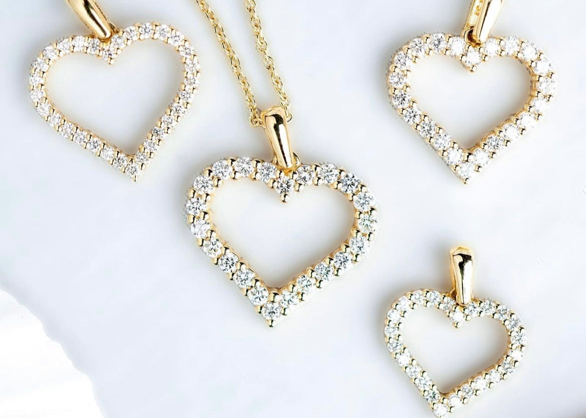 Diamant vedhæng