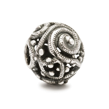 Trollbeads Silver Whorl Bead