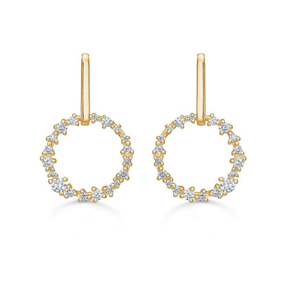 Mads Z 14 kt. ørestik Lucia 0,50 ct. W.SI