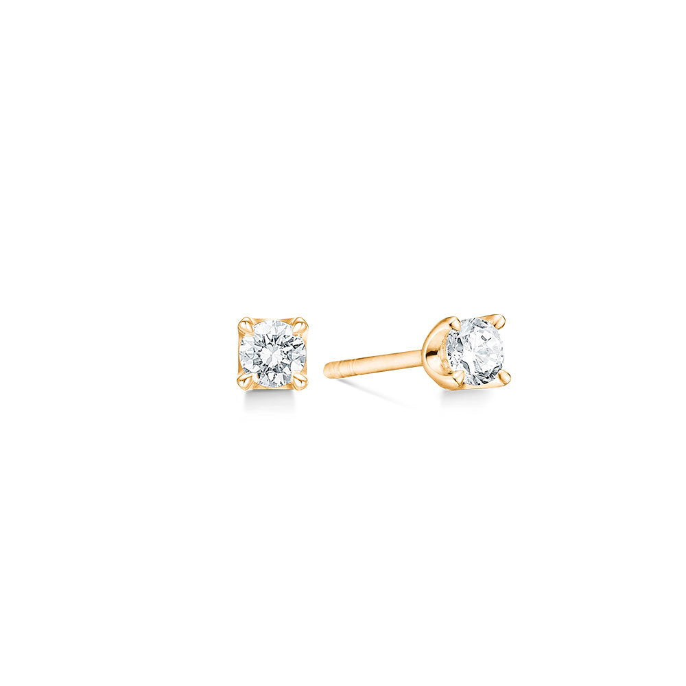 Mads Z ørestik "Crown" med 0,30ct. brillant W.SI