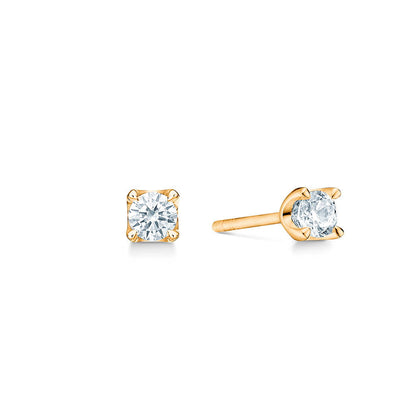 Mads Z ørestik "Crown" med 0,50ct. brillant W.SI
