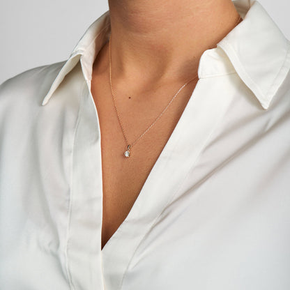 Mads Z vedhæng "Crown" med 0,24ct. brillant W.SI