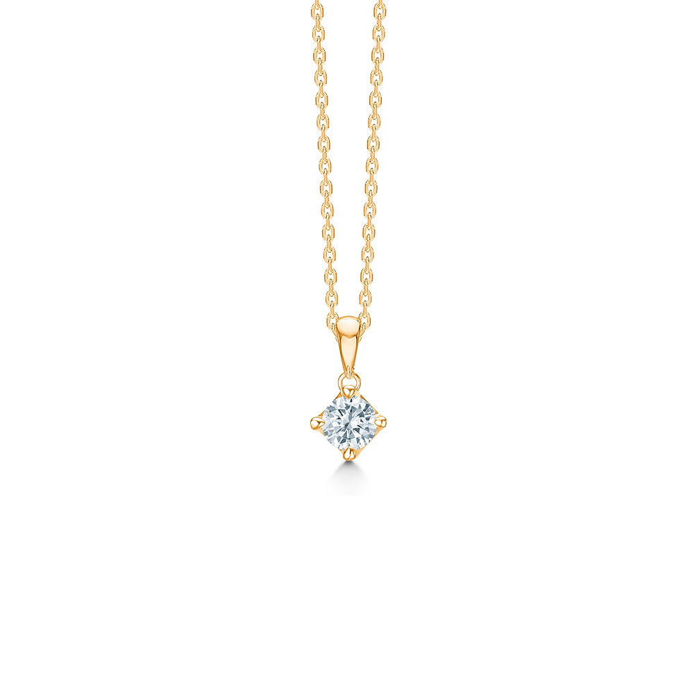 Mads Z vedhæng "Crown" med 0,34ct. brillant W.SI