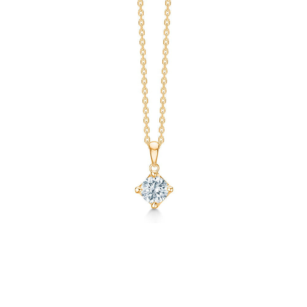 Mads Z vedhæng "Crown" med 0,50ct. brillant W.SI 1531650
