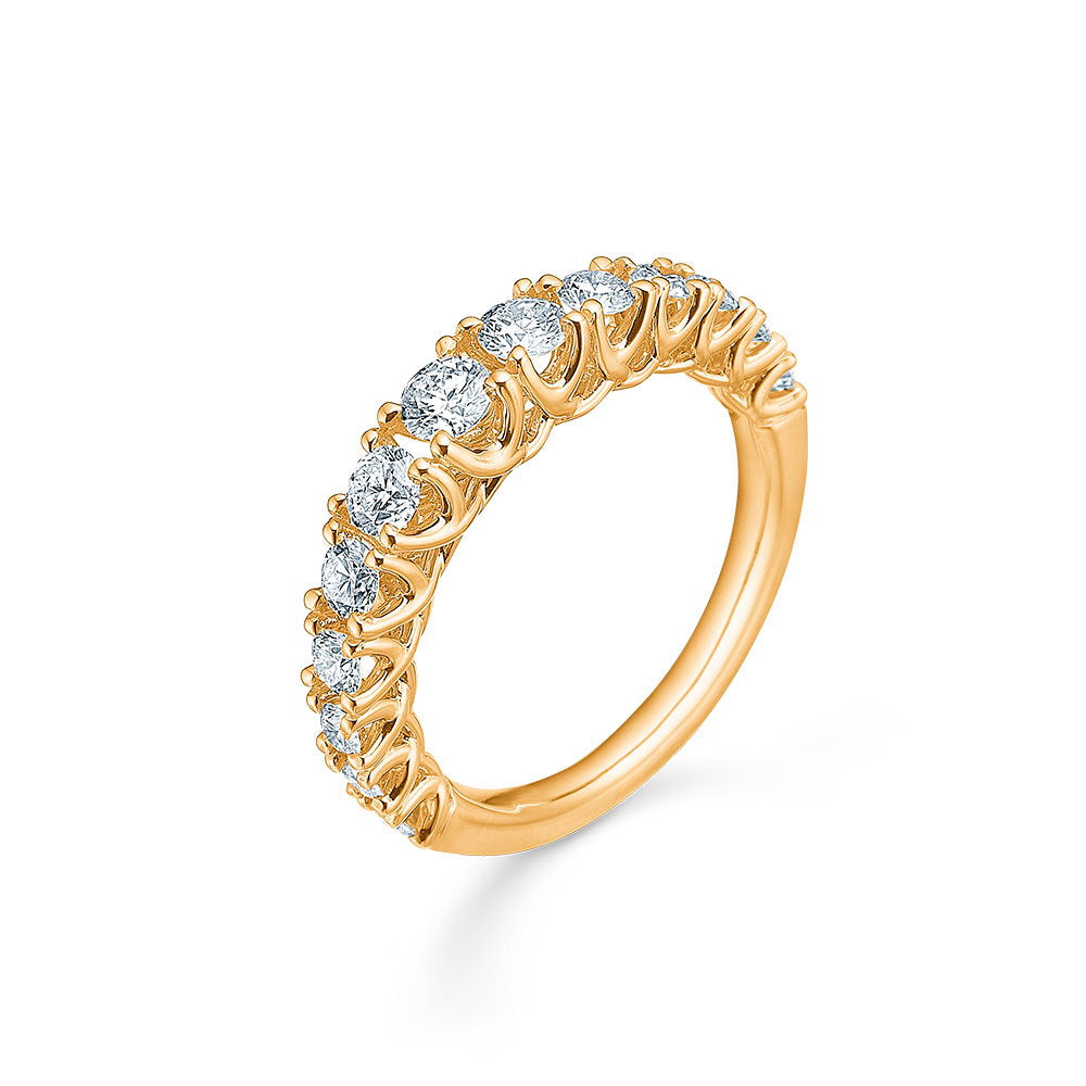 Mads Z ring "Crown Princess" med 1,00 ct. brillant W.SI