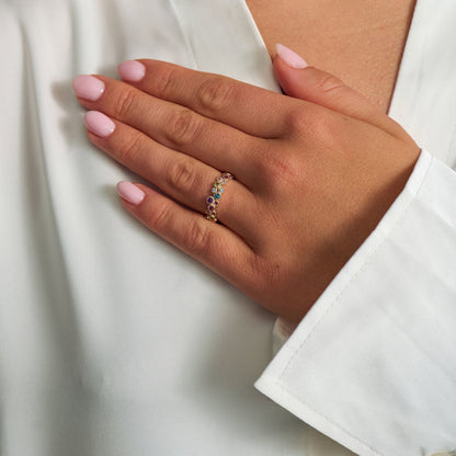 Mads Z ring Luxury Rainbow Petite