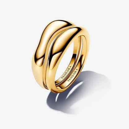 Pandora Organisk formede stabelbare ringe