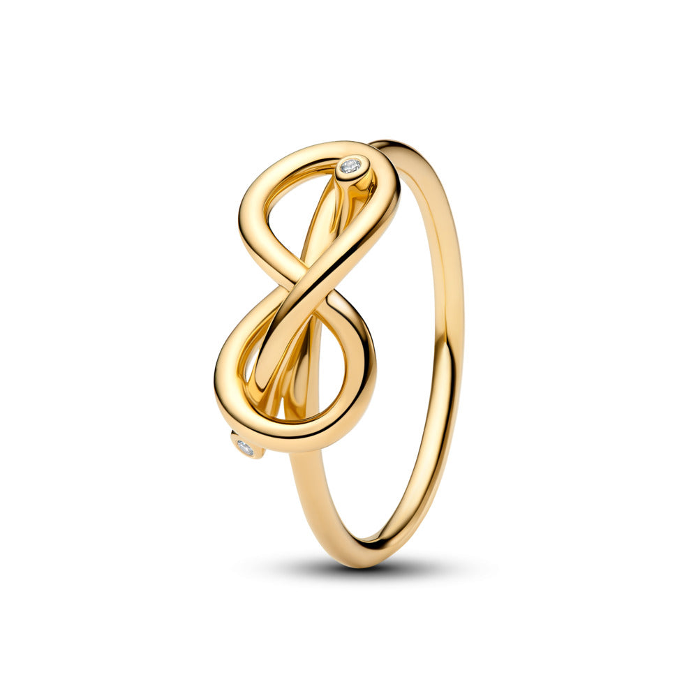 Pandora Infinity Knot ring