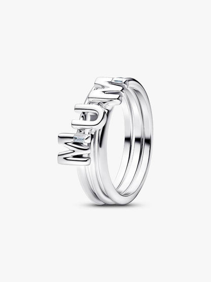 Pandora MUM Bogstaver Delbar Ring