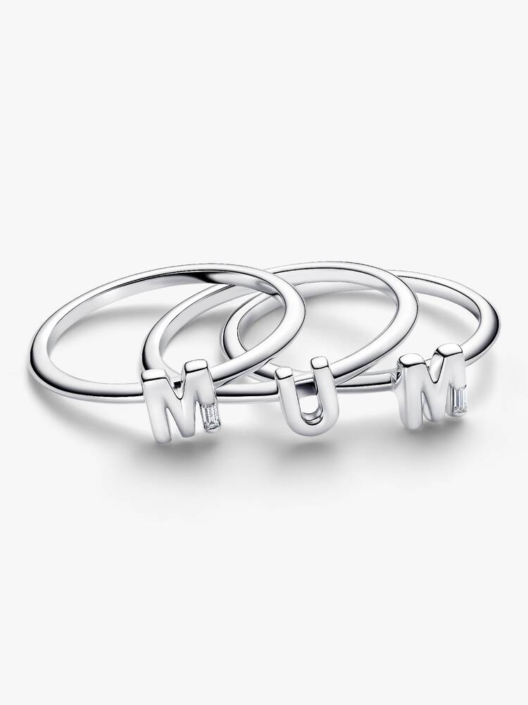 Pandora MUM Bogstaver Delbar Ring