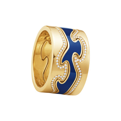 Georg Jensen Fusion Blue Centre Ring